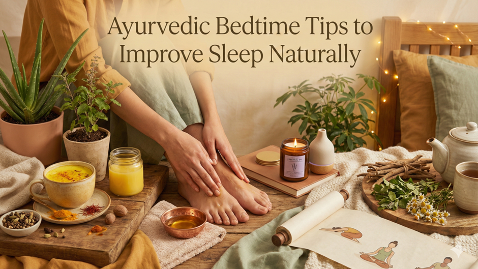 Ayurvedic Bedtime Tips to Improve Sleep Naturally